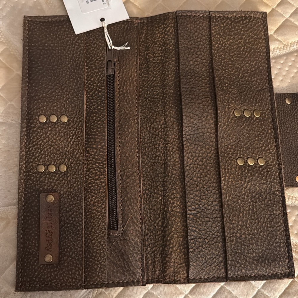 Brown Leather Wallet